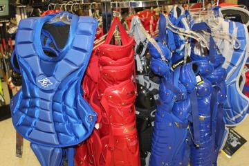 Blue & Red Catchers Gear