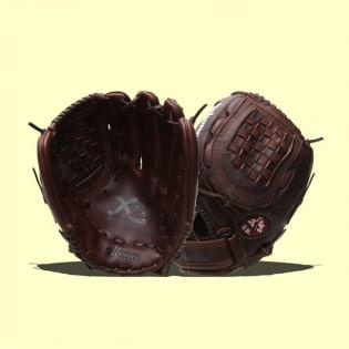 12.50 Inch PatternAdjustable Velcro Wrist StrapClosed BackClosed WebFastpitch Softball PatternLittle Break-In RequiredMade in the U.S.AStampede + Kangaroo Leather 